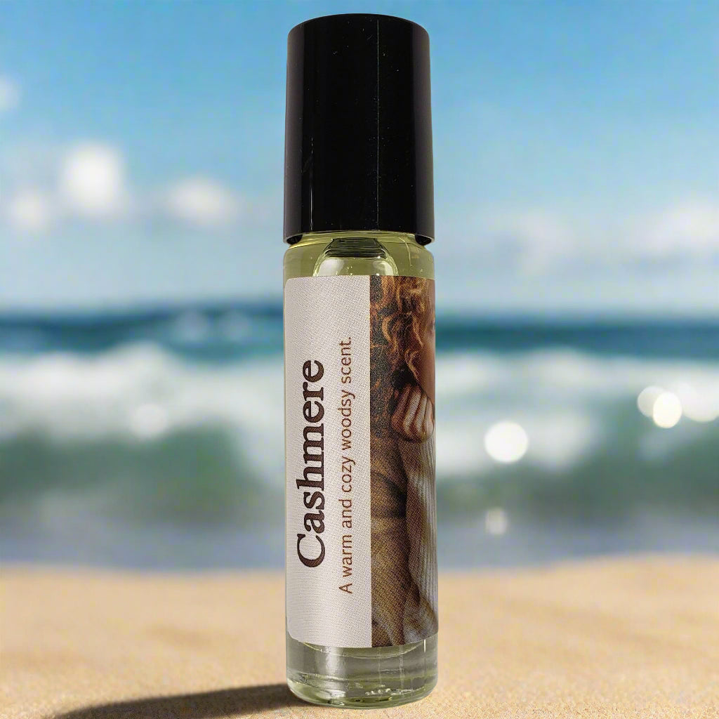 Shadow Scents Cashmere Roll-On Perfume Body Oil – A Luxurious, Warm, and Cozy Woodsy Fragrance