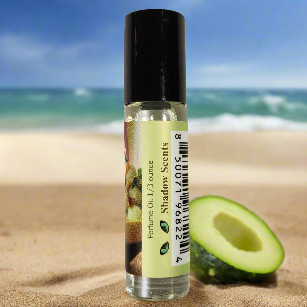 Shadow Scents Cucumber Melon Roll-On Perfume Body Oil – Honeydew Melon Perfume With Juicy Cucumber