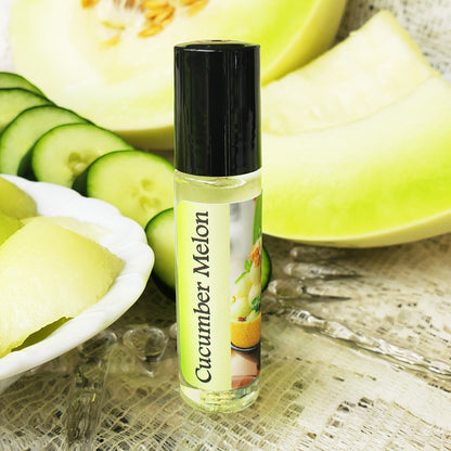 Shadow Scents Cucumber Melon Roll-On Perfume Body Oil – Honeydew Melon Perfume With Juicy Cucumber