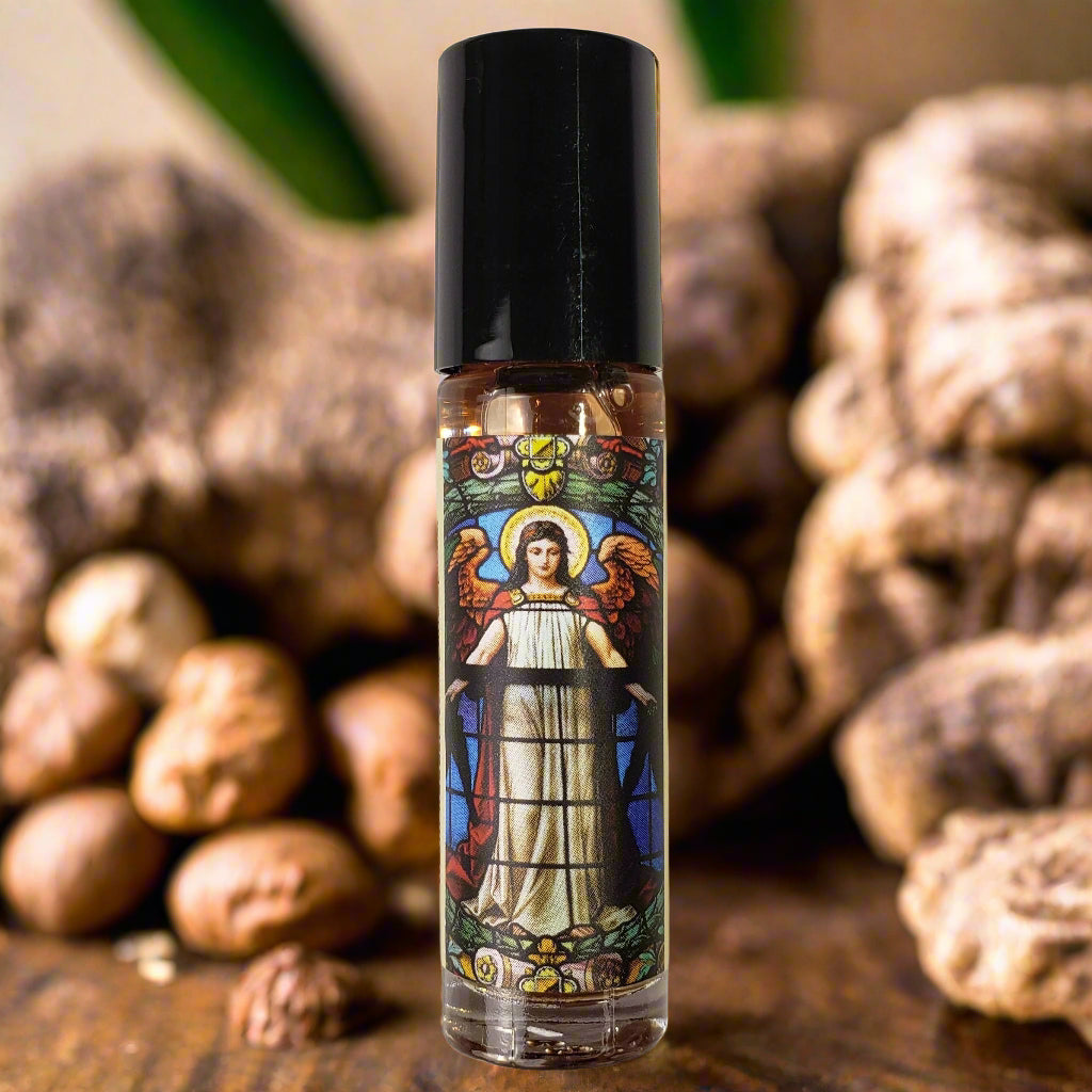 Shadow Scents Frankincense and Myrrh Roll-On Perfume Body Oil – Warm, Spicy Woods and Resins – Unisex Body Oil