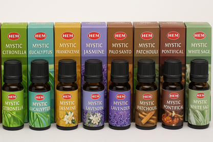Hem Mystic Aroma Oil's - Multiple Scents - 10ML