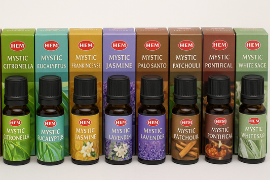 Hem Mystic Aroma Oil's - Multiple Scents - 10ML