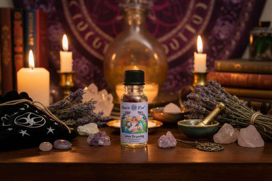 Sun's Eye Love Drawing Oil