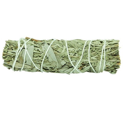 White Sage & Blue Sage Smudge Stick – 4"