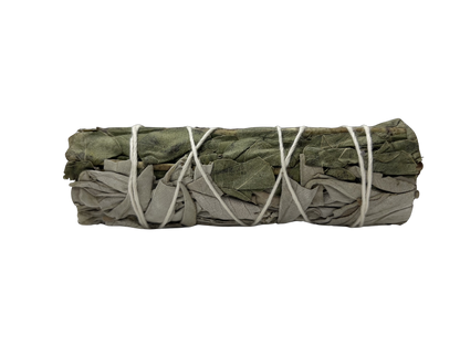 White Sage & Eucalyptus Smudge Stick – 4"