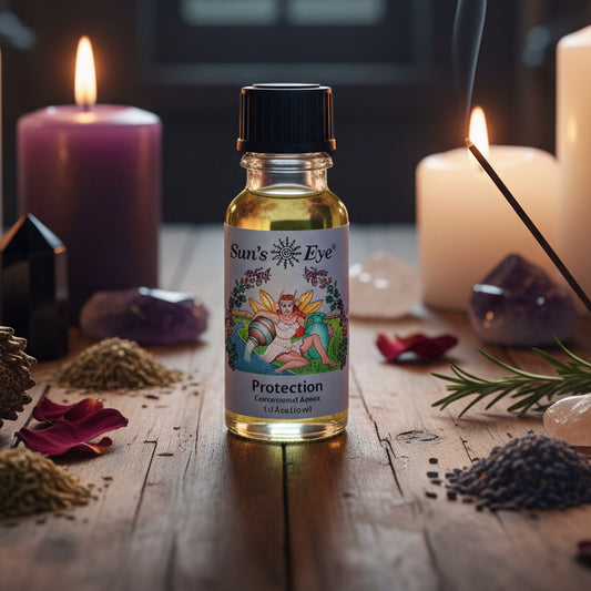 Sun's Eye Protection Oil Formulated to strengthen immunity to negative energy