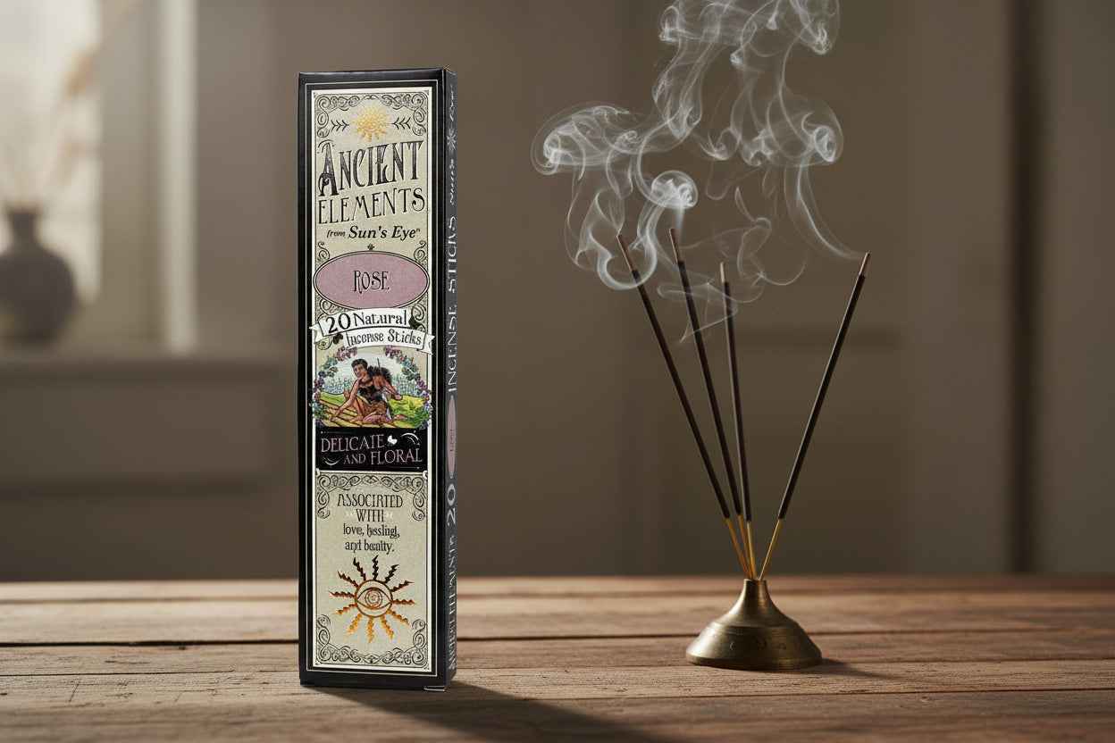 Ancient Elements Rose Incense Sticks