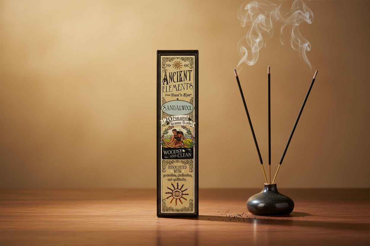 Ancient Elements Sandalwood Incense Sticks