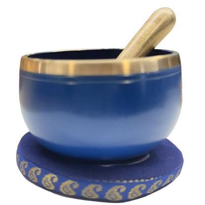 7 Chakra Third Eye Singing Bowl – Brass, 3"