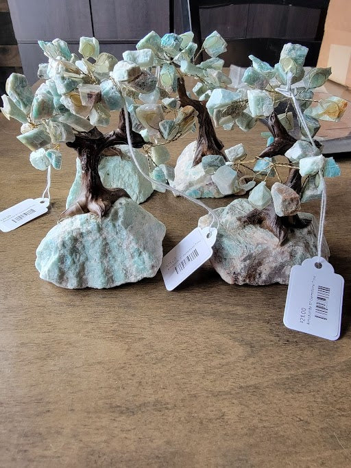 Amazonite 5" Gemstone Tree