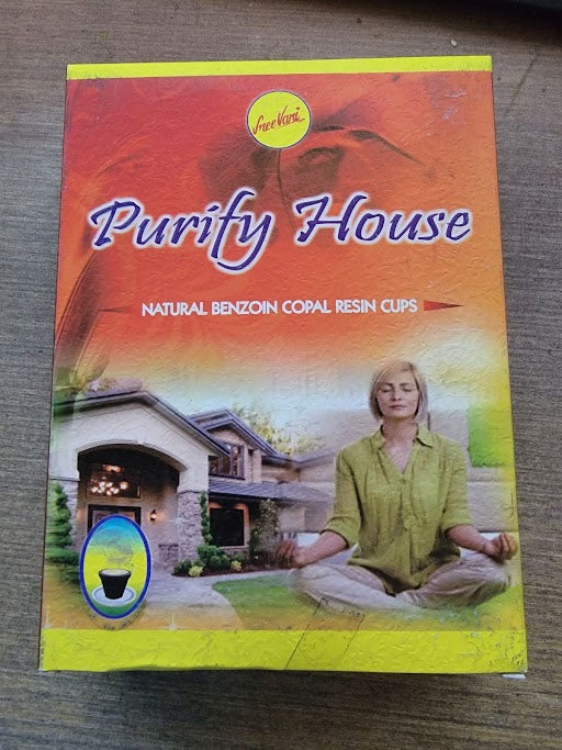 Purify House Natural Benzoin Copal Resin Cups