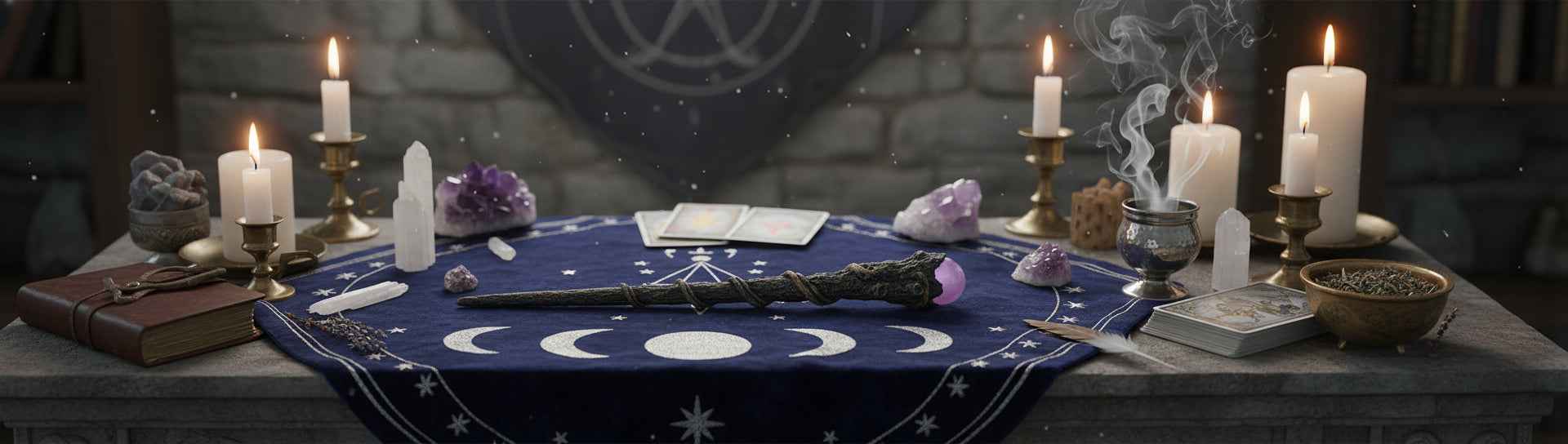 14 Inch Green Man Wand - Enchant Your Space with Nature's Magic