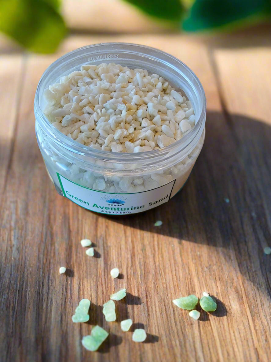 Green Aventurine Sand/Fine Chips approx. 200gm