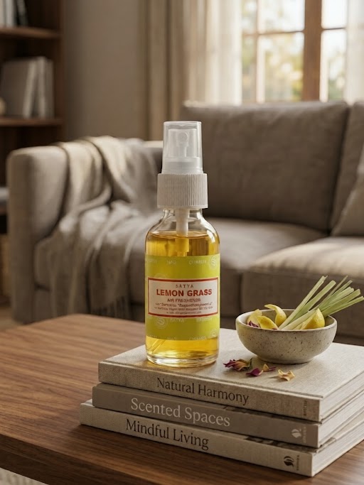 Satya Lemon Grass Air Freshener 30 ml Spray Bottle