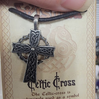 Celtic Visions Celtic Cross Carded Pendant