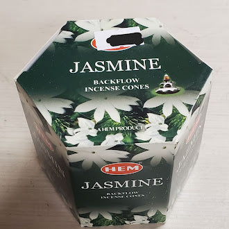 HEM Jasmine Back Flow Incense Cones