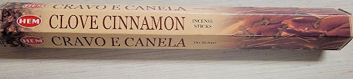 Hem Hexagon Clove Cinnamon Incense Sticks