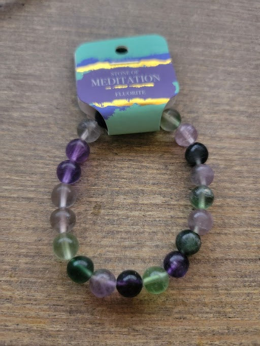 Fluorite 8 MM Bracelet