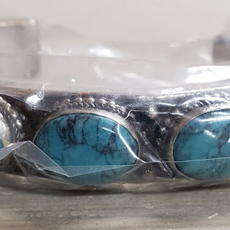 1/2" Bracelet W/Turquoise Stones