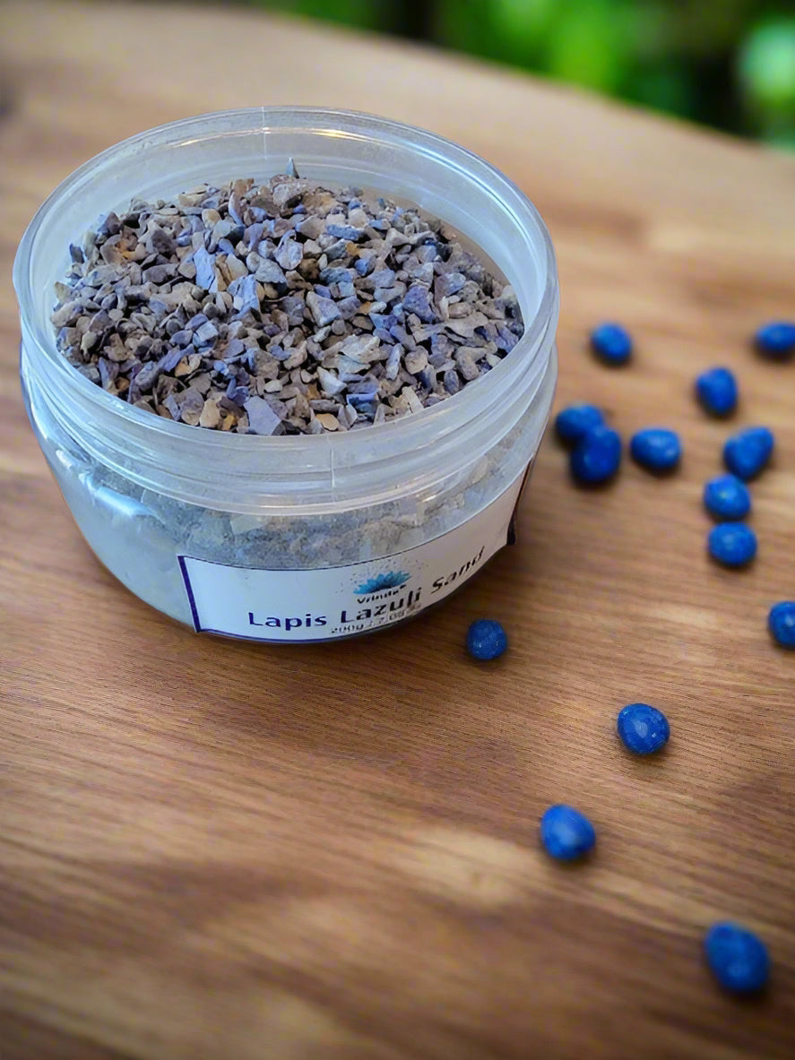 Lapis Lazuli Sand/Fine Chips approx. 200gm