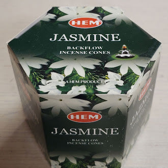HEM Jasmine Back Flow Incense Cones