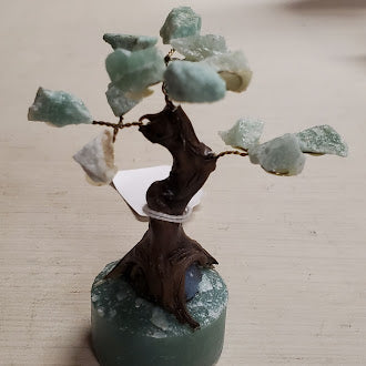 Rough Green Aventurine Gem Tree 3-4" Tall