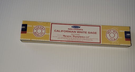 Satya California White Sage Incense Sticks