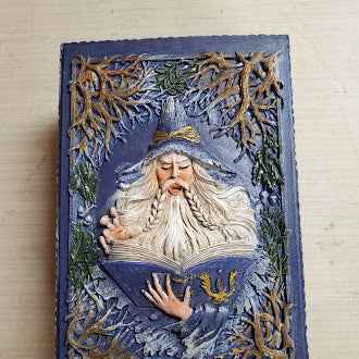 Wizard Tarot Card Box - Enchanting Storage for Your Tarot Deck