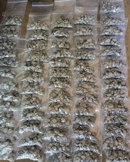 Fools Gold (Pyrite) 1 Oz - Natural Crystal for Healing and Decor