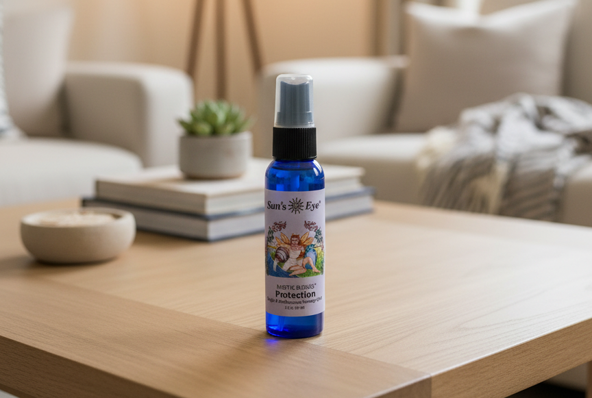 Sun's Eye Protection Spray Mist for Protection Against Negativity & More - Divine Intentions