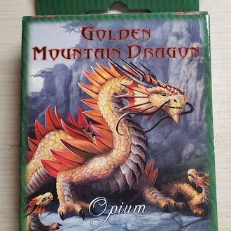 Golden Mountain Dragon Opium Incense Cones