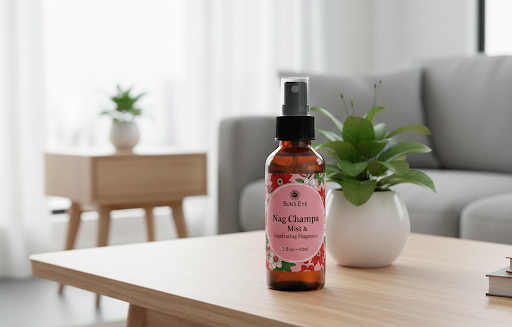 Sun's Eye Nag Champa Mist - Aromatic Bliss for Relaxation and Mindfulness - Divine Intentions