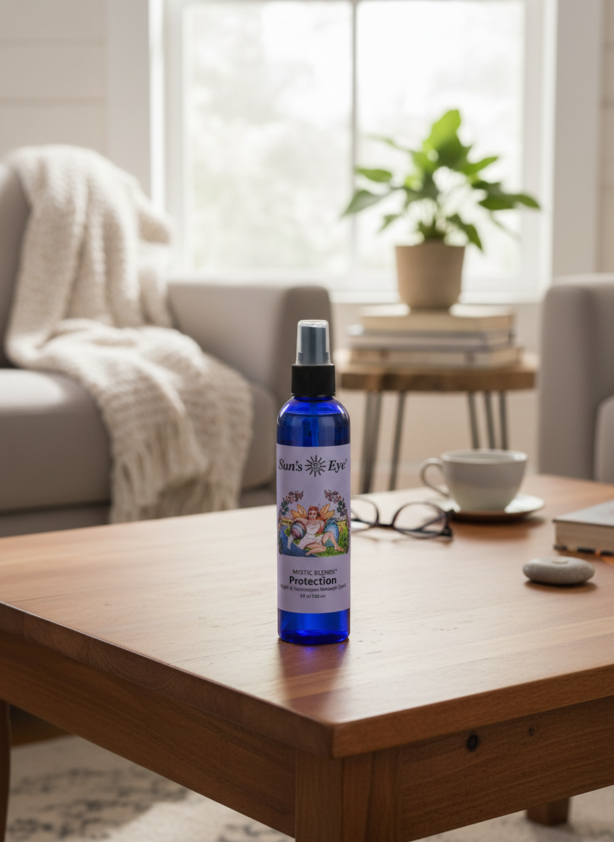 Sun's Eye Protection Spray Mist for Protection Against Negativity & More - Divine Intentions