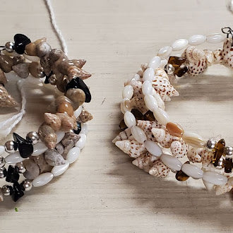 Wire Shell Bracelet