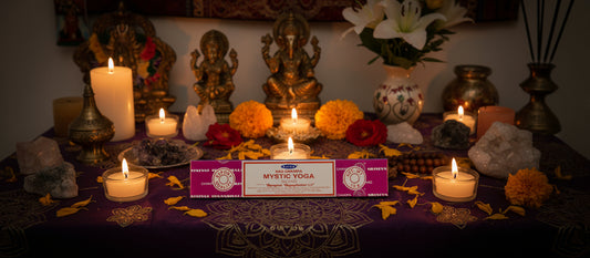 Satya Mystic Yoga Incense Sticks for Spiritual Calm and Focus