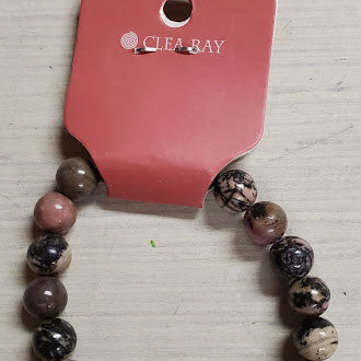 Rhodonite 8 Mm Bracelet