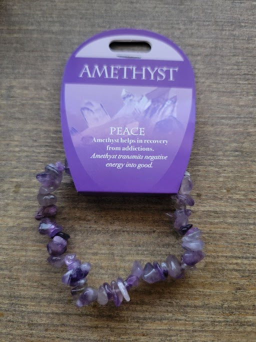 Amethyst Peace Bracelet