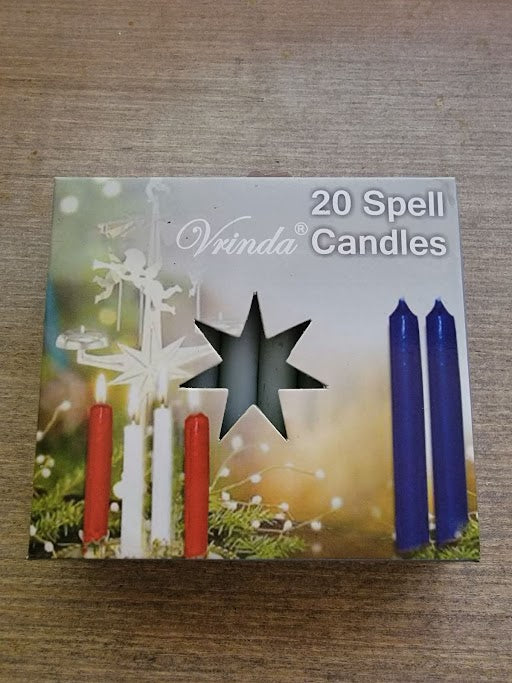 4''Chime/Spell Grey Candles (pack of 20)
