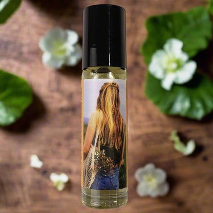 Shadow Scents White Patchouli Roll-On Perfume Body Oil – A Warm Blend of Florals, Spices & Woods