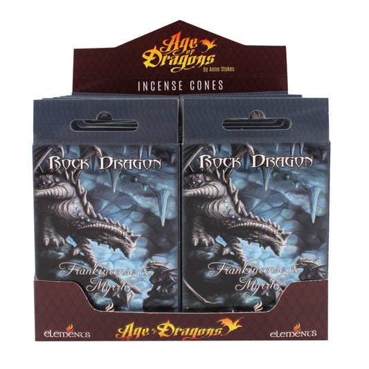 Rock Dragon Frankincense and Myrrh Incense Cones
