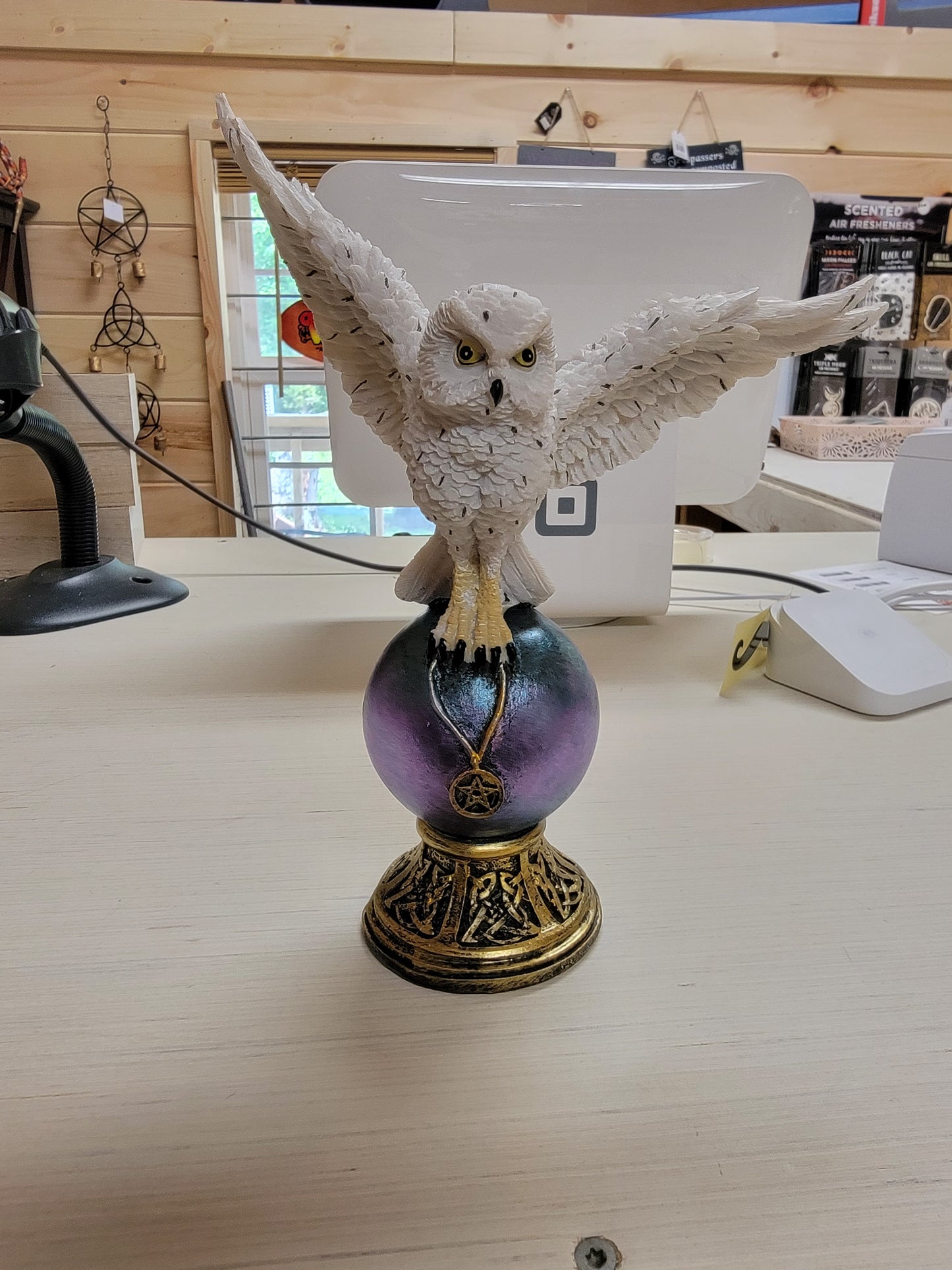 Flying Owl on Ball