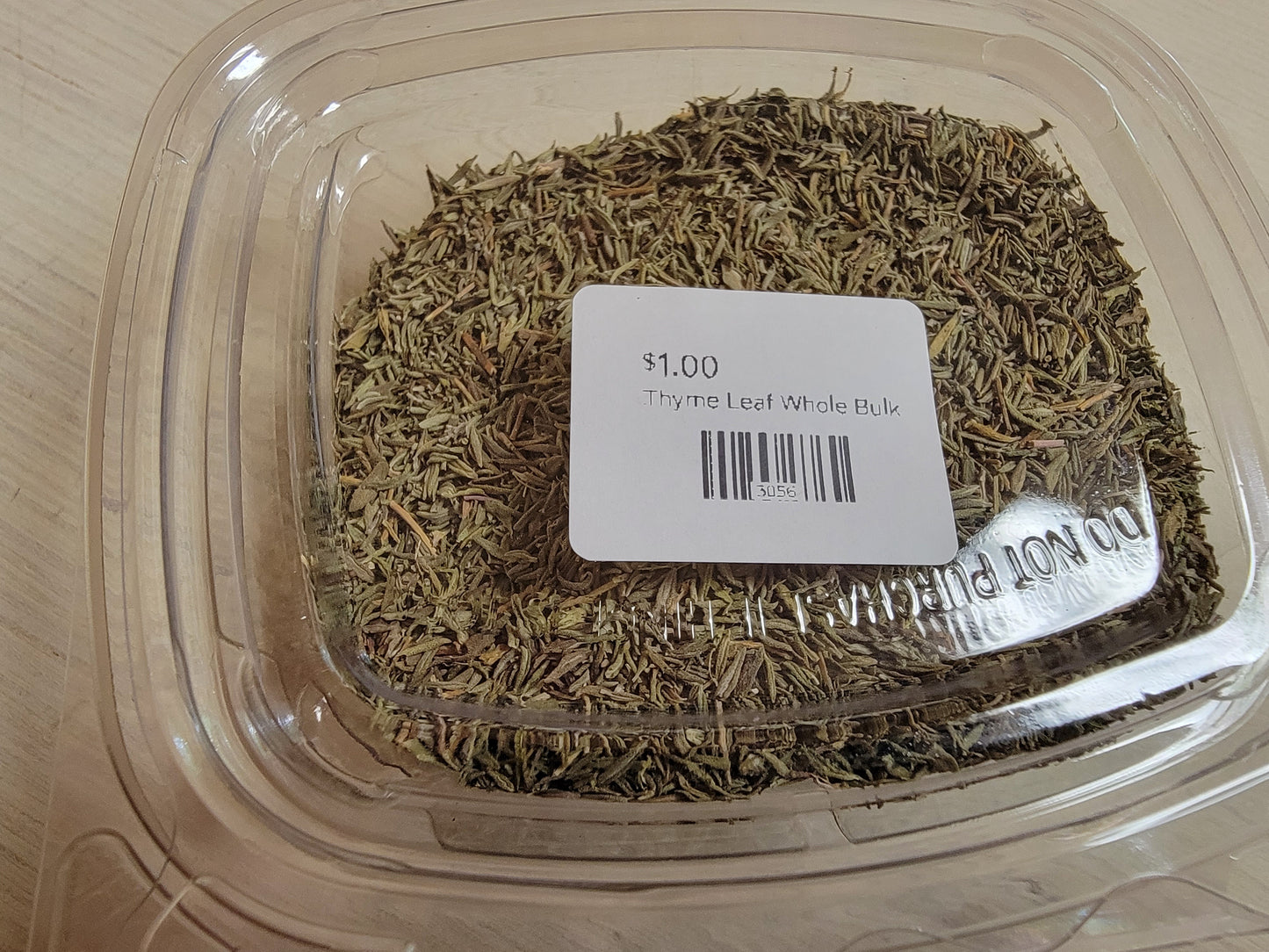 Thyme Leaf Whole Bulk