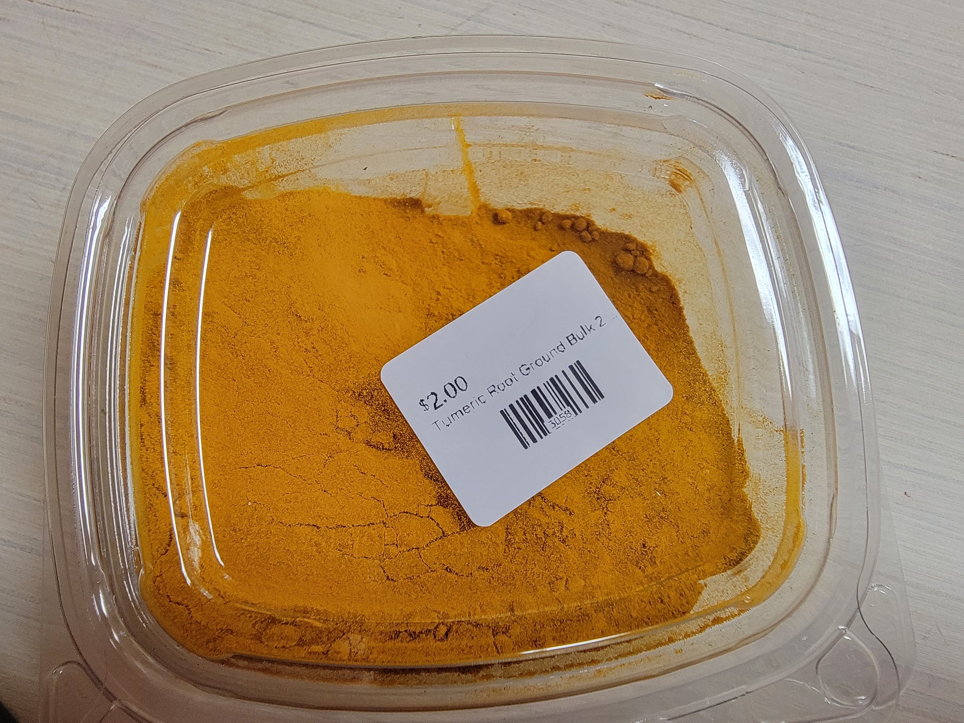 Tumeric Root Ground Bulk 2 Oz