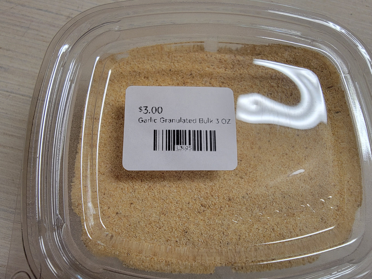 Garlic Granulated Bulk 3 OZ