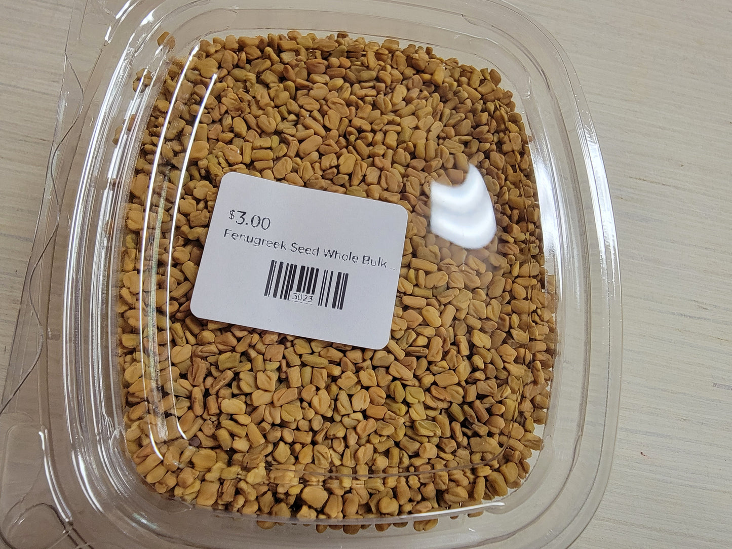 Fenugreek Seed Whole Bulk 4 Oz