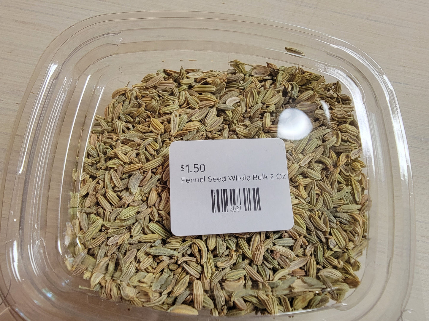 Fennel Seed Whole Bulk 2 OZ
