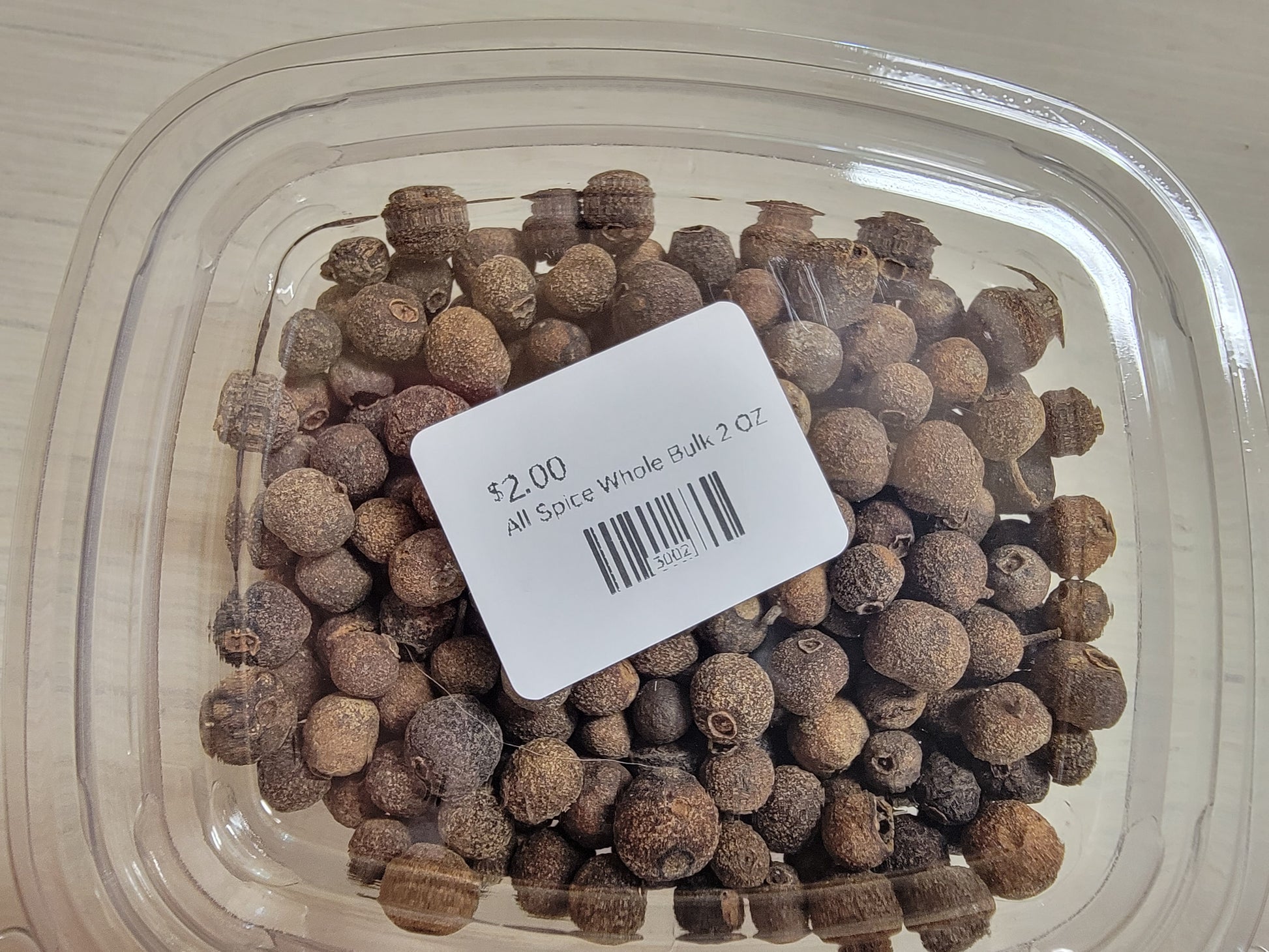 All Spice Whole Bulk 2 OZ