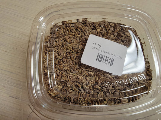 Dill Seed Whole Bulk 2 OZ