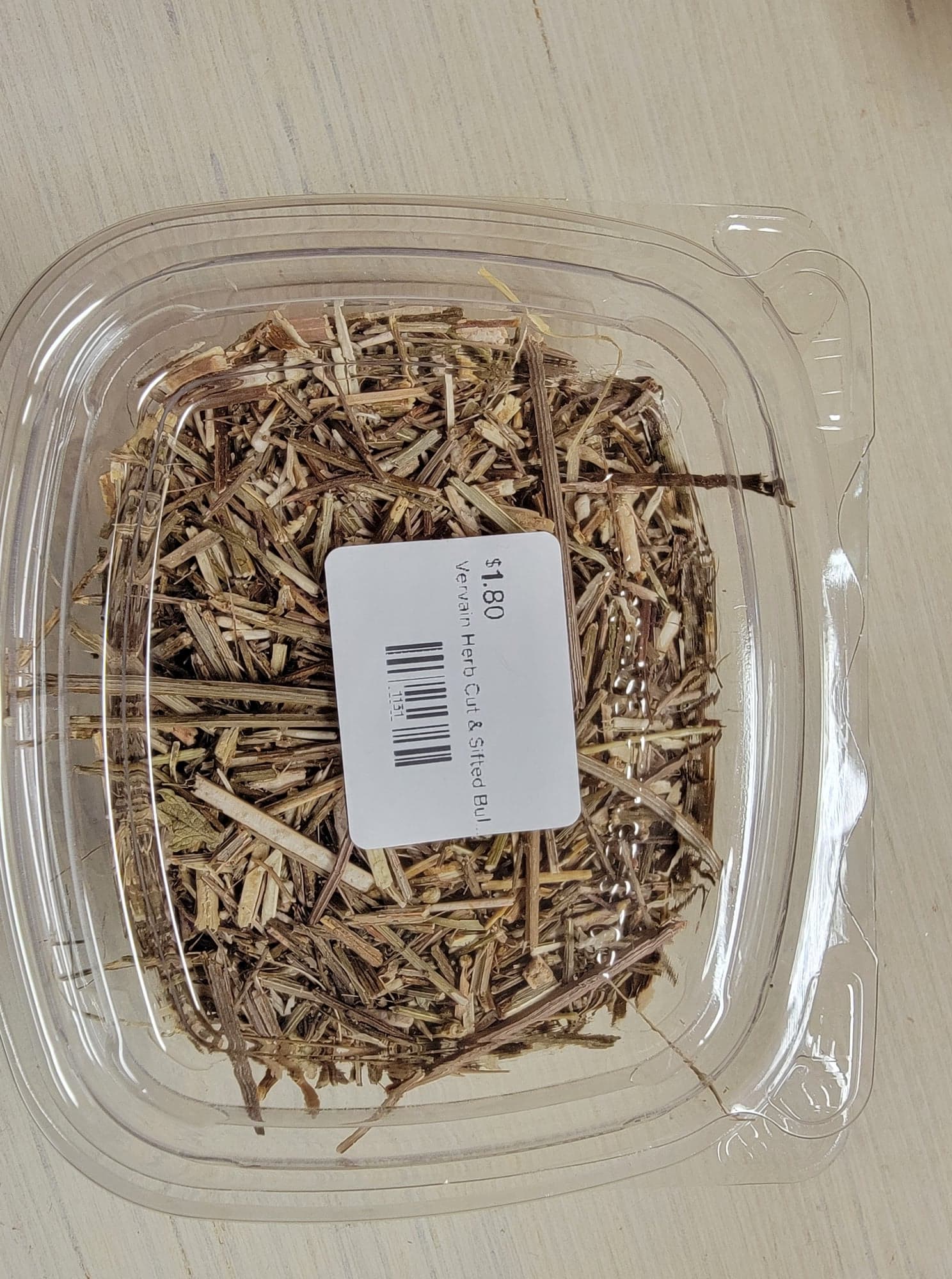 Vervain Herb Cut & Sifted Bulk 3/4 Oz