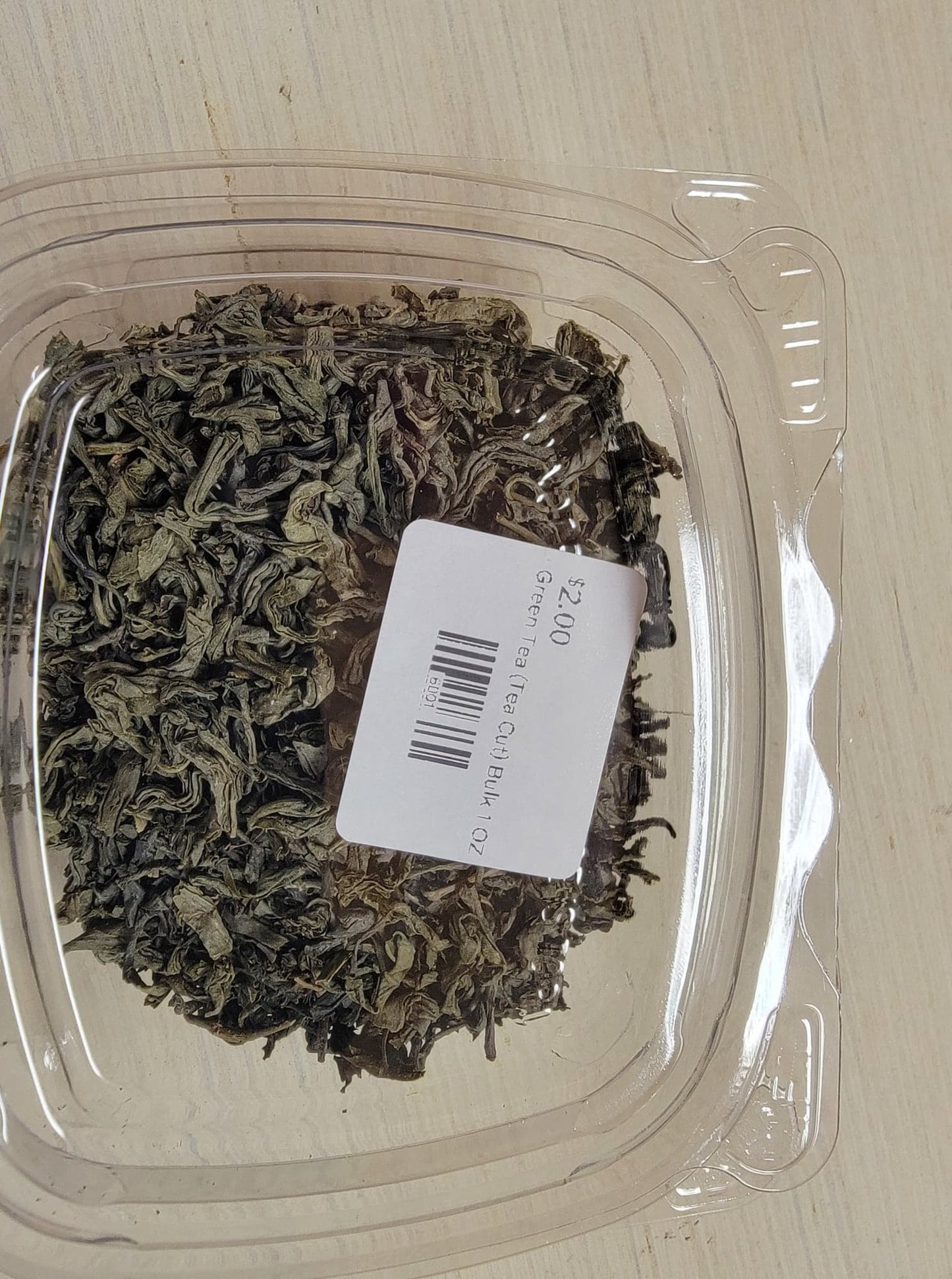 Green Tea (Tea Cut) Bulk 1 OZ